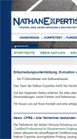 Mobile Screenshot of nathan-expertise.de